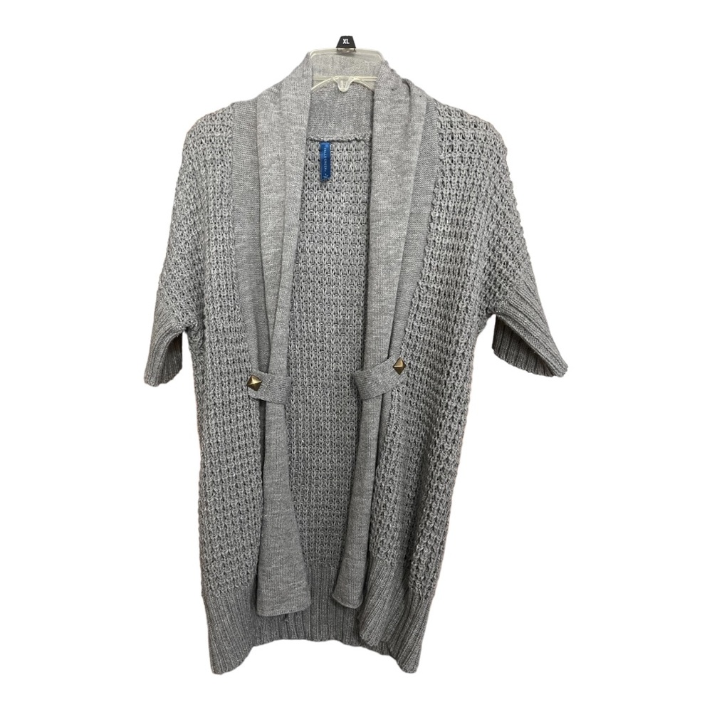 Womens short sleeve sweater or cardigan